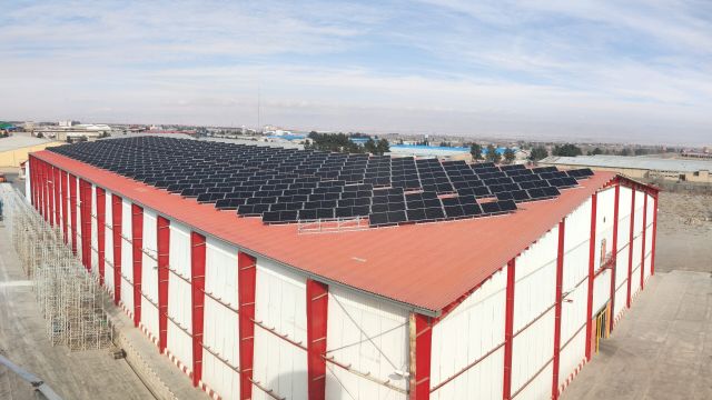 نیروگاه 200کیلو واتی متصل به شبکه شرکت نیک سرما شرق