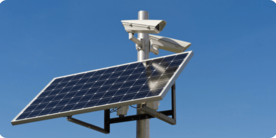 دوربین های امنیتی خورشیدی