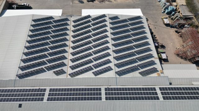 طراحی واجرای نیروگاه خورشیدی 410کیلوواتی کارخانه بهسرد